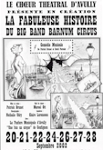l'affiche officielle du spectacle